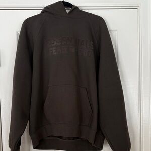 Essentials Fear of God off black Hoodie